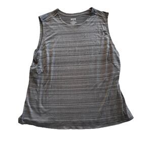 Duluth Trading Co Tank T-Shirt Men's Size XXL Gray Crew Neck Sleeveless Cotton